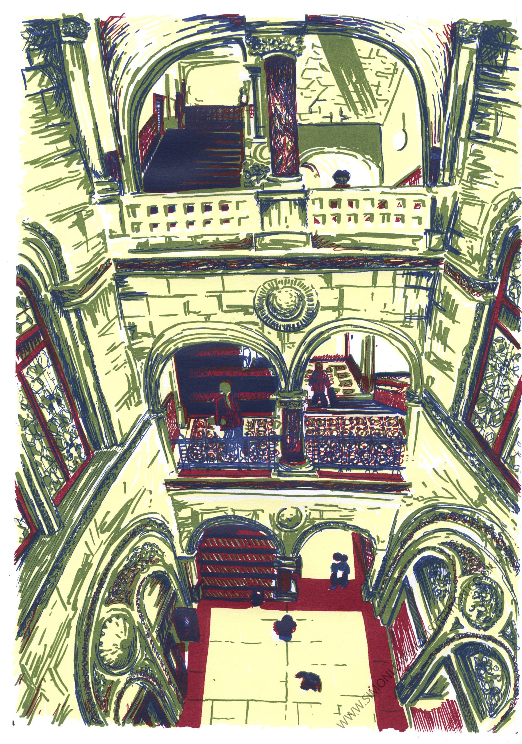 Library Stairway