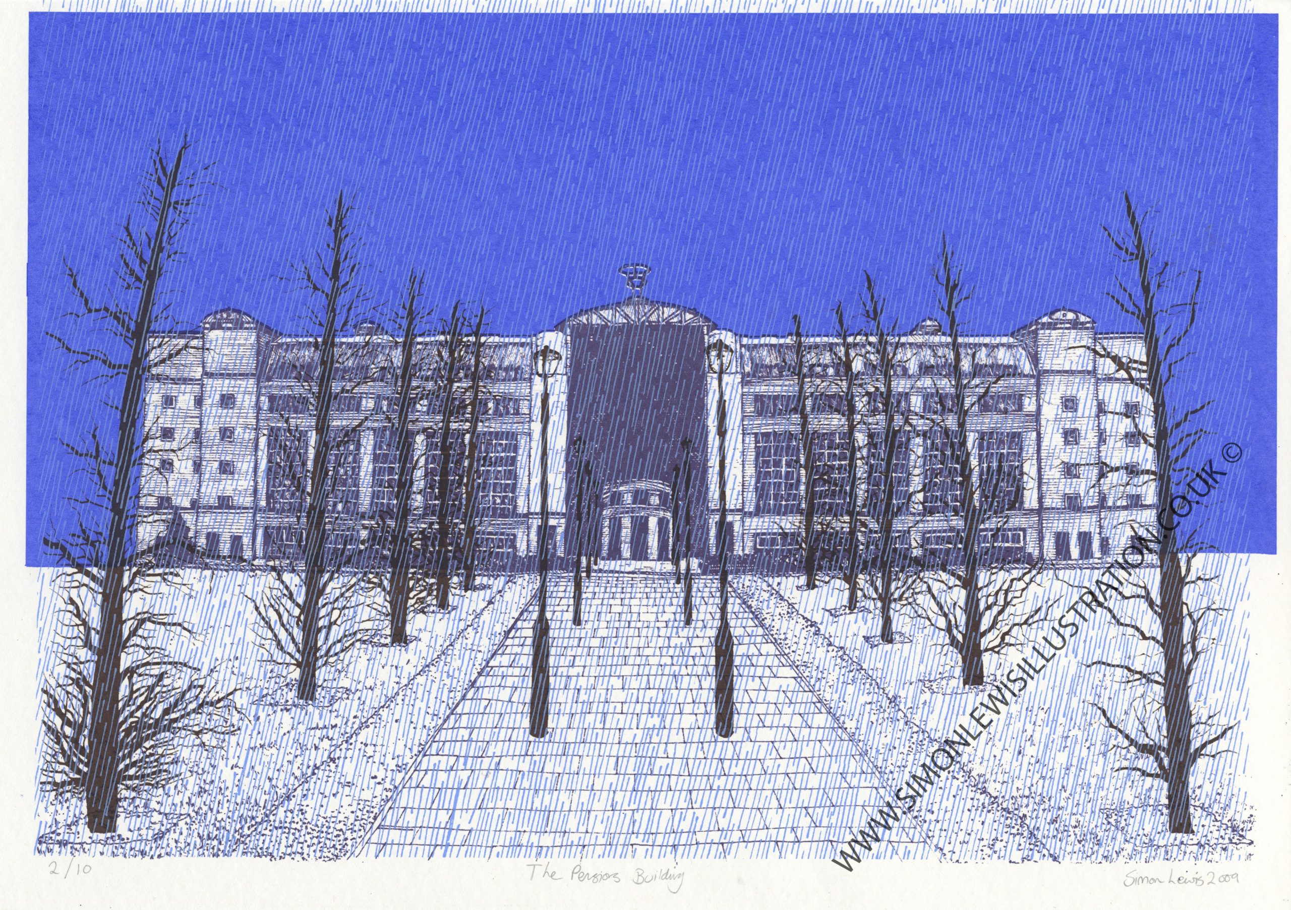 the Pensions Building