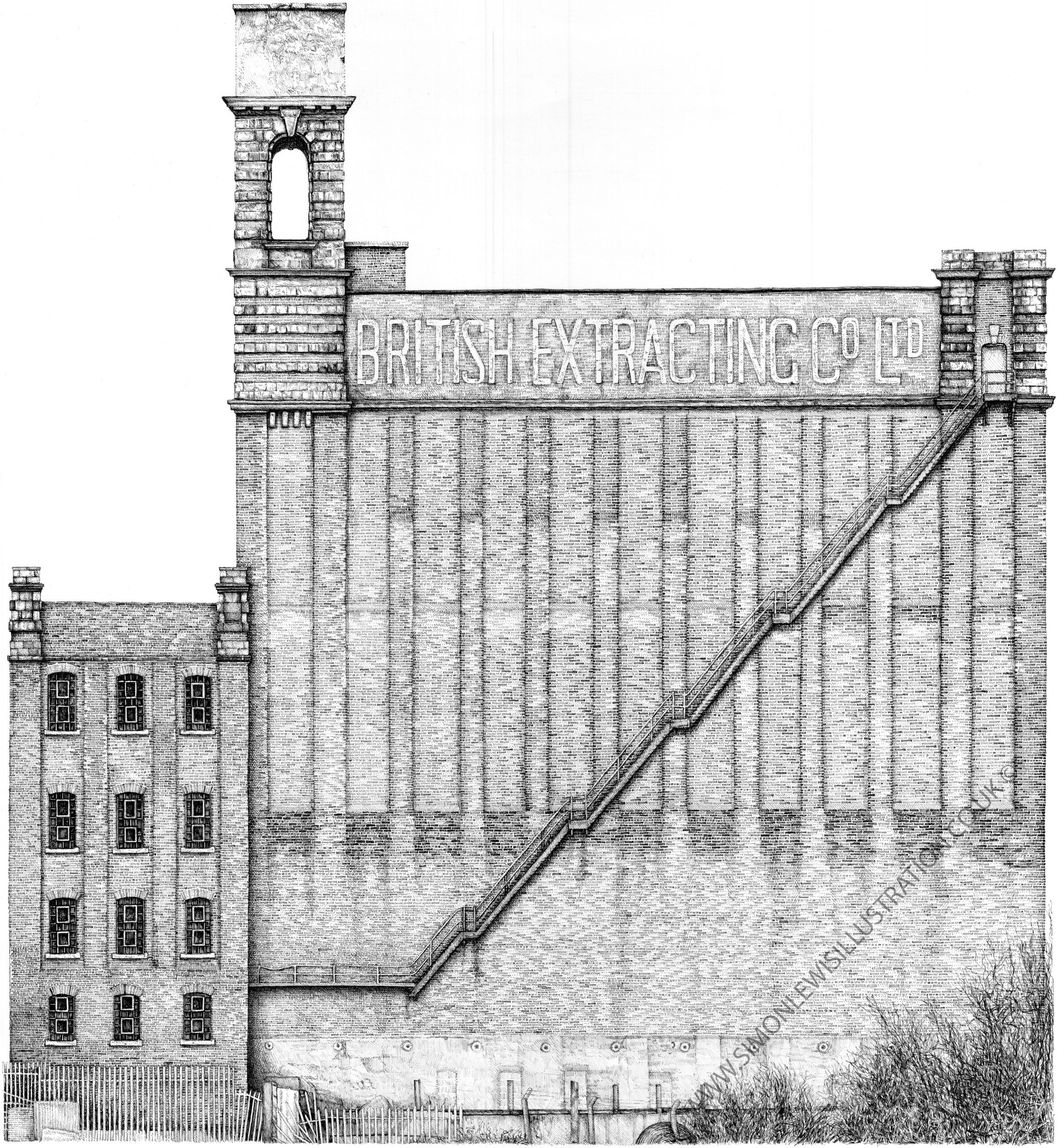 British Extracting Company silo – Hull